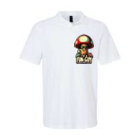 IM A Fun Guy Amusing Mushroom EnthusiastS Funny Pun Softstyle Adult Sport Polo