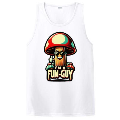 IM A Fun Guy Amusing Mushroom EnthusiastS Funny Pun PosiCharge Competitor Tank