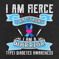 I Am Fierce Strong A Warrior Type 1 Diabetes Awareness Hat