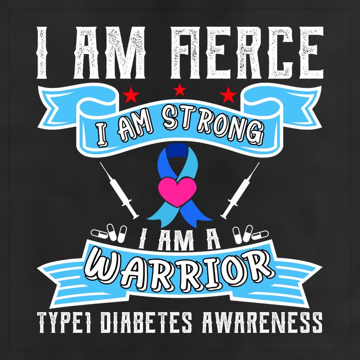 I Am Fierce Strong A Warrior Type 1 Diabetes Awareness Hat