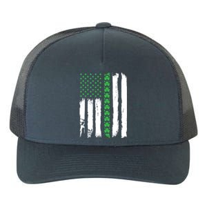 Irish American Flag Meaningful Gift St Patrick's Day Sweater Yupoong Adult 5-Panel Trucker Hat