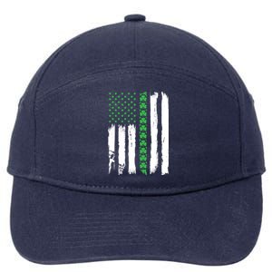 Irish American Flag Meaningful Gift St Patrick's Day Sweater 7-Panel Snapback Hat