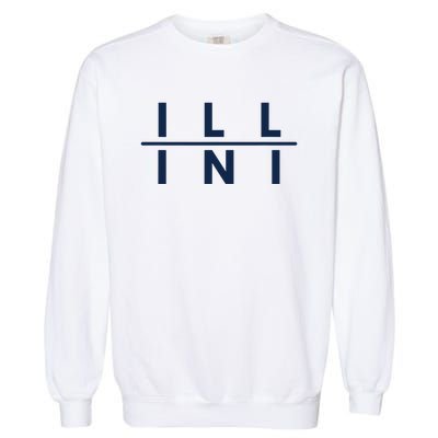 Illinois Athletics Fans Garment-Dyed Sweatshirt