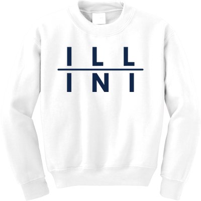 Illinois Athletics Fans Kids Sweatshirt