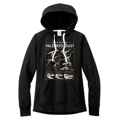 Im A Future Paleontologist Women's Fleece Hoodie