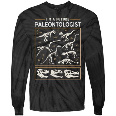 Im A Future Paleontologist Tie-Dye Long Sleeve Shirt
