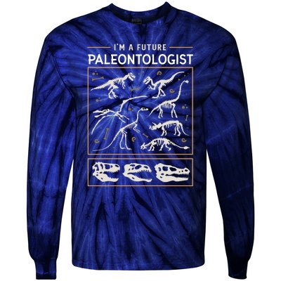 Im A Future Paleontologist Tie-Dye Long Sleeve Shirt