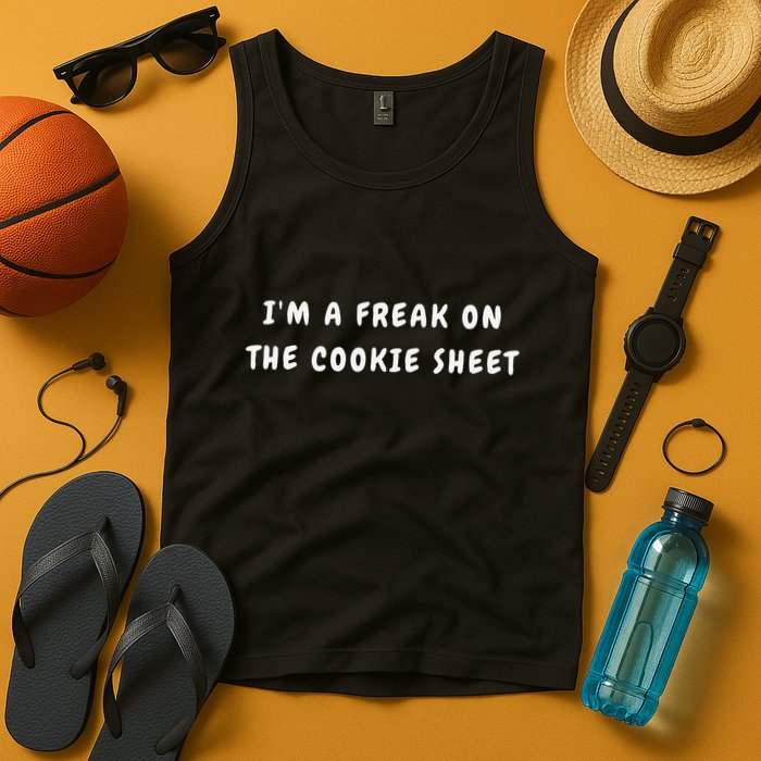 IM A Freak On The Cookie Sheet Matching Christmas Tank Top