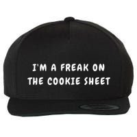 IM A Freak On The Cookie Sheet Matching Christmas Wool Snapback Cap