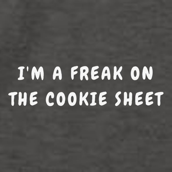IM A Freak On The Cookie Sheet Matching Christmas Vector Backpack