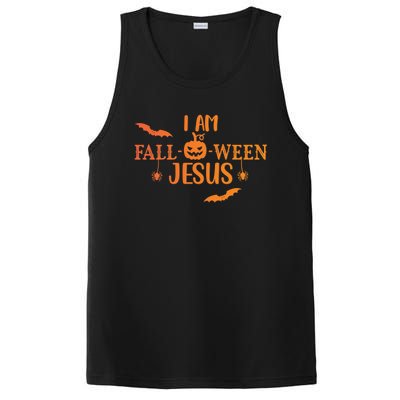 I Am Falloween Jesus Cute Christian Faith Halloween Meaningful Gift PosiCharge Competitor Tank