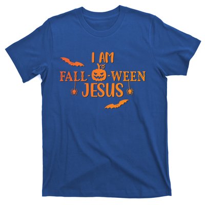 I Am Falloween Jesus Cute Christian Faith Halloween Meaningful Gift T-Shirt