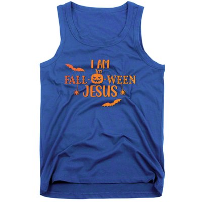 I Am Falloween Jesus Cute Christian Faith Halloween Meaningful Gift Tank Top