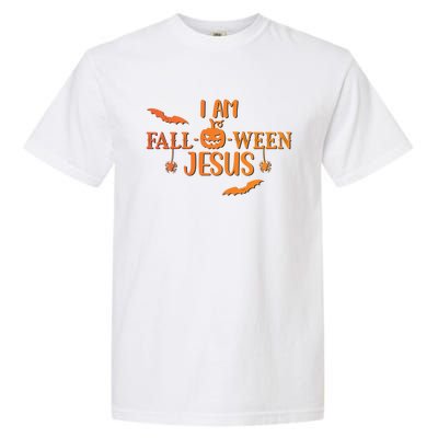 I Am Falloween Jesus Cute Christian Faith Halloween Meaningful Gift Garment-Dyed Heavyweight T-Shirt