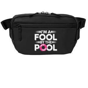 IM A Fool By The Pool Funny Swimming Team Swim Lover Joke Crossbody Pack