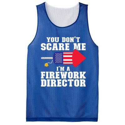 Im A Firework Director Firework Director Gift Mesh Reversible Basketball Jersey Tank