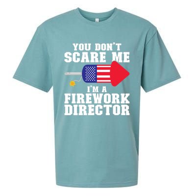 Im A Firework Director Firework Director Gift Sueded Cloud Jersey T-Shirt