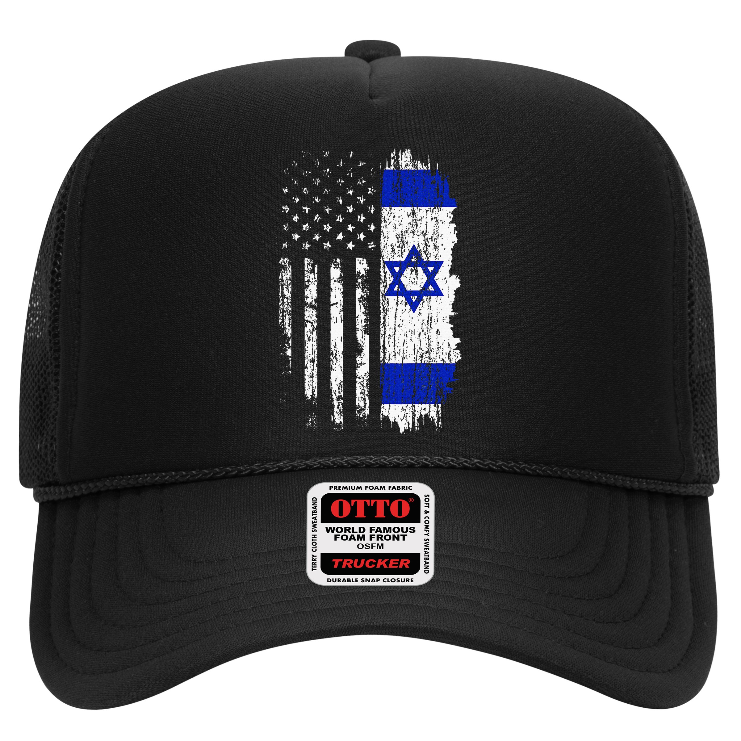 Israeli American Flag Pride Israel USA Israeli Hat
