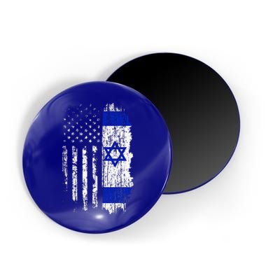 Israeli American Flag Pride Israel USA Israeli Magnet