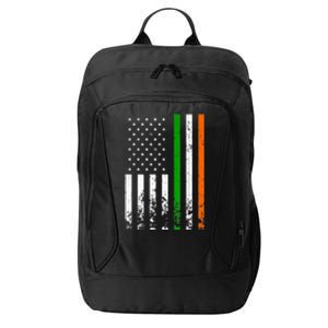 Irish American Flag Ireland Flag ST PATRICKS DAY Gift Lucky City Backpack