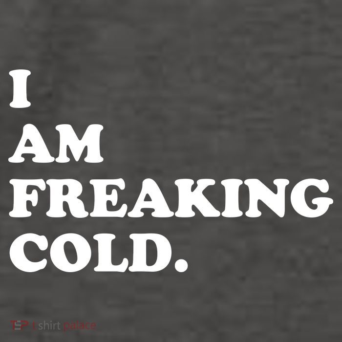 I Am Freaking Cold Funny Vector Backpack