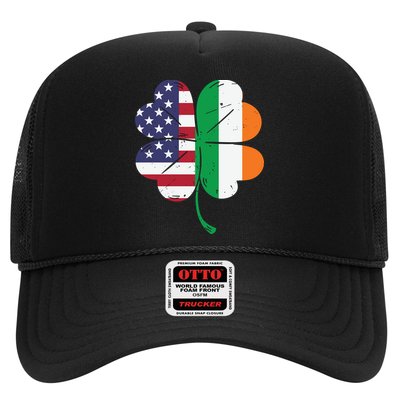 Irish American Flag St Patricks Day Trucker Hat