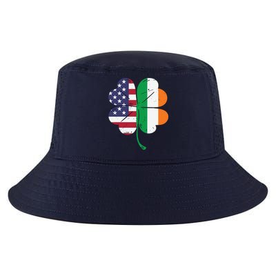 Irish American Flag St Patricks Day Cool Comfort Performance Bucket Hat