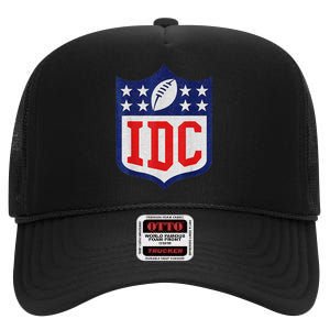 IDC American Football Lover 1 funny sport High Crown Mesh Back Trucker Hat