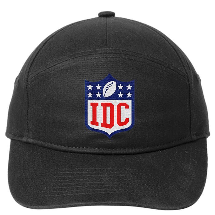 IDC American Football Lover 1 funny sport 7-Panel Snapback Hat