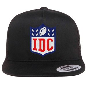 IDC American Football Lover 1 funny sport Flat Bill Trucker Hat