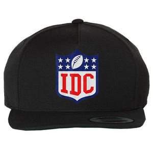 IDC American Football Lover 1 funny sport Wool Snapback Cap