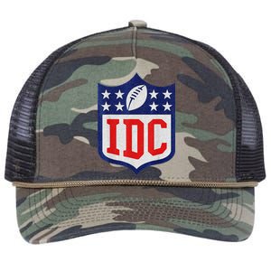 IDC American Football Lover 1 funny sport Retro Rope Trucker Hat Cap