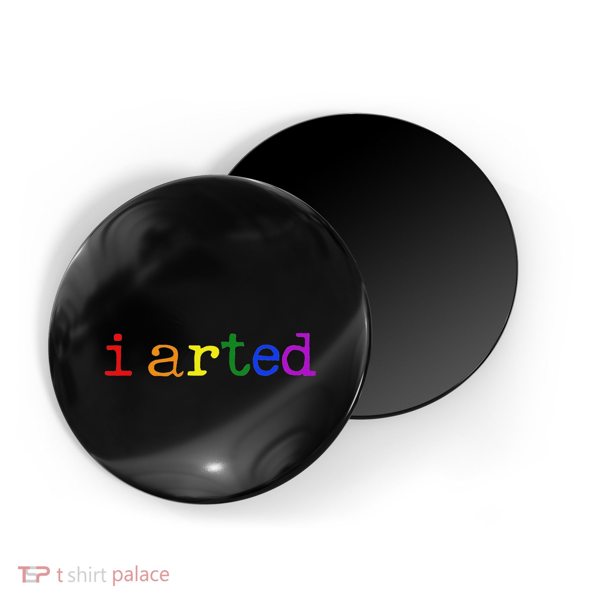 I Arted Funny Artist Rainbow Colorful Magnet