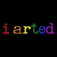 I Arted Funny Artist Rainbow Colorful Kids Hoodie