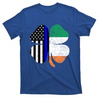 Irish American Flag Police St Patricks Day Saint Paddys Cool Gift T-Shirt