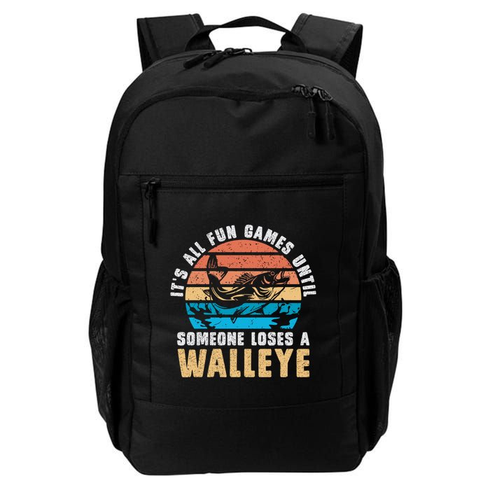 It's All Fun And Game Until Someone Loses A Walleye Fishing Backpack