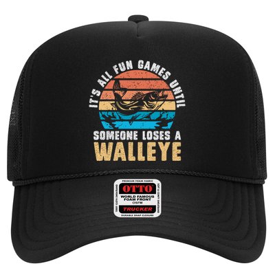 It's All Fun And Game Until Someone Loses A Walleye Fishing Hat