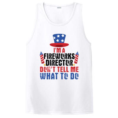 Im A Fireworks Director Dont Tell Me 4th Of July Gift PosiCharge Competitor Tank