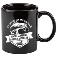 Its All Fun And Games Until Someone Loses A Walleye Fishing Gift 11oz C Handle Ceramic Mug