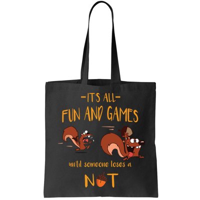 It's All Fun And Games Until Someone Loses A Nut Bag