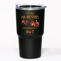 It's All Fun And Games Until Someone Loses A Nut Tumbler