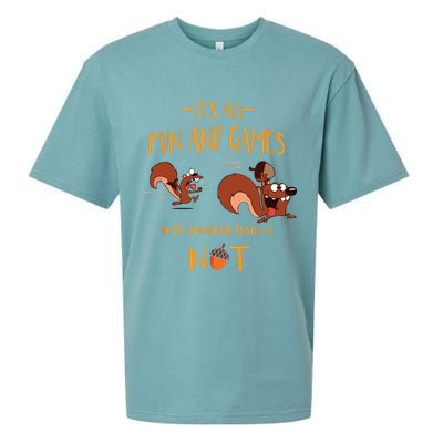 It's All Fun And Games Until Someone Loses A Nut Sueded Cloud Jersey T-Shirt