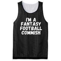 I’m A Fantasy Football Commish, Funny Fantasy Football Guru Mesh Reversible Basketball Jersey Tank