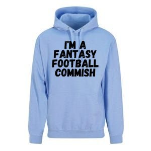 I’m A Fantasy Football Commish, Funny Fantasy Football Guru Unisex Surf Hoodie