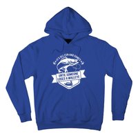 Its All Fun And Games Until Someone Loses A Walleye Fishing Gift Hoodie