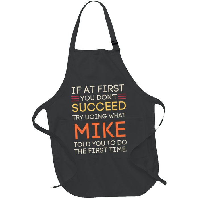 If At First You DonT Succeed Try Doing What Mike Apron