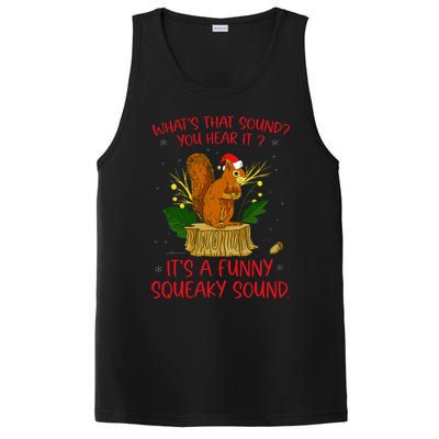 ItS A Funny Squeaky Sound Christmas Squirrel PosiCharge Competitor Tank