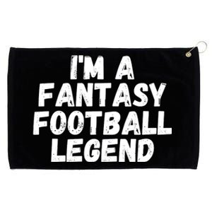 I’m A Fantasy Football Legend, Funny Fantasy Football Champ Grommeted Golf Towel