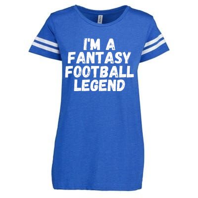 I’m A Fantasy Football Legend, Funny Fantasy Football Champ Enza Ladies Jersey Football T-Shirt