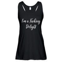 Im A Fucking Delight Funny Sassy Bitchy Ladies Essential Flowy Tank